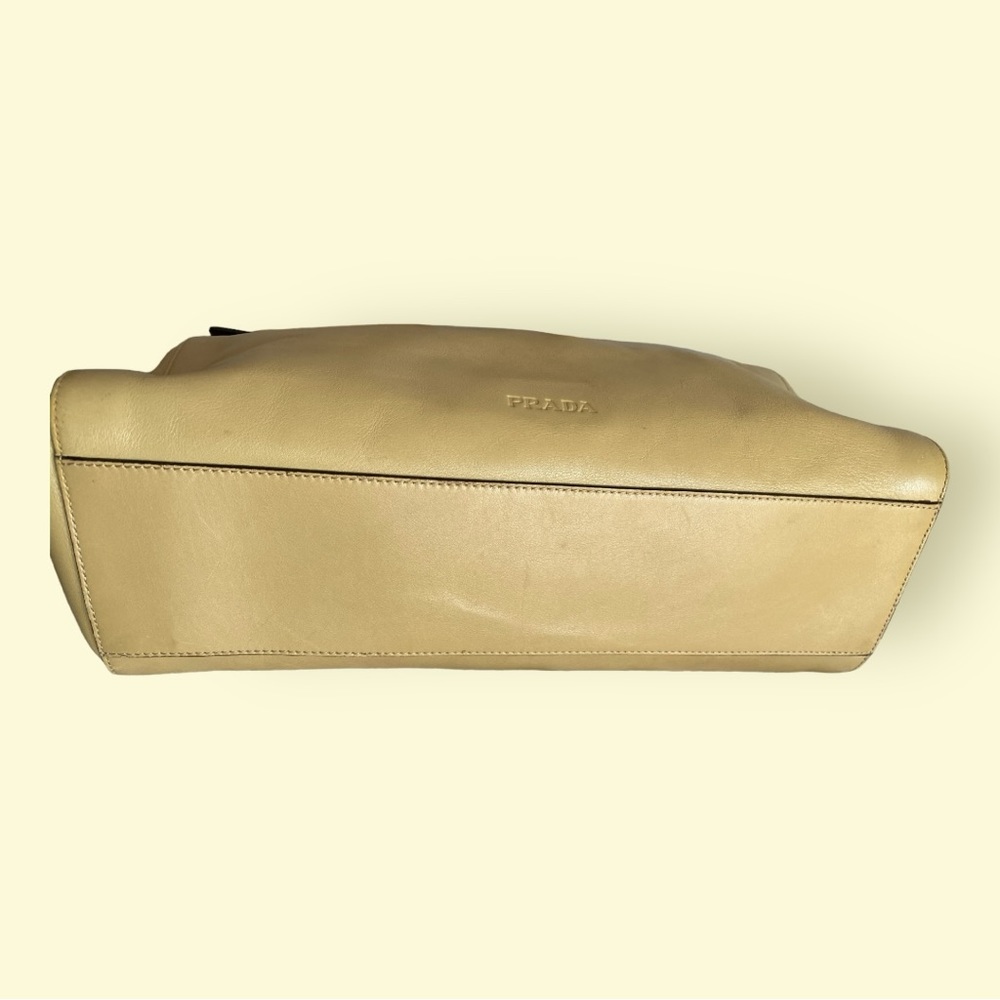 Authentic Prada Leather Handbag - image 8